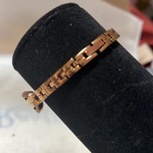 Copper Tone Studded Circle and - Picture 2 of 9